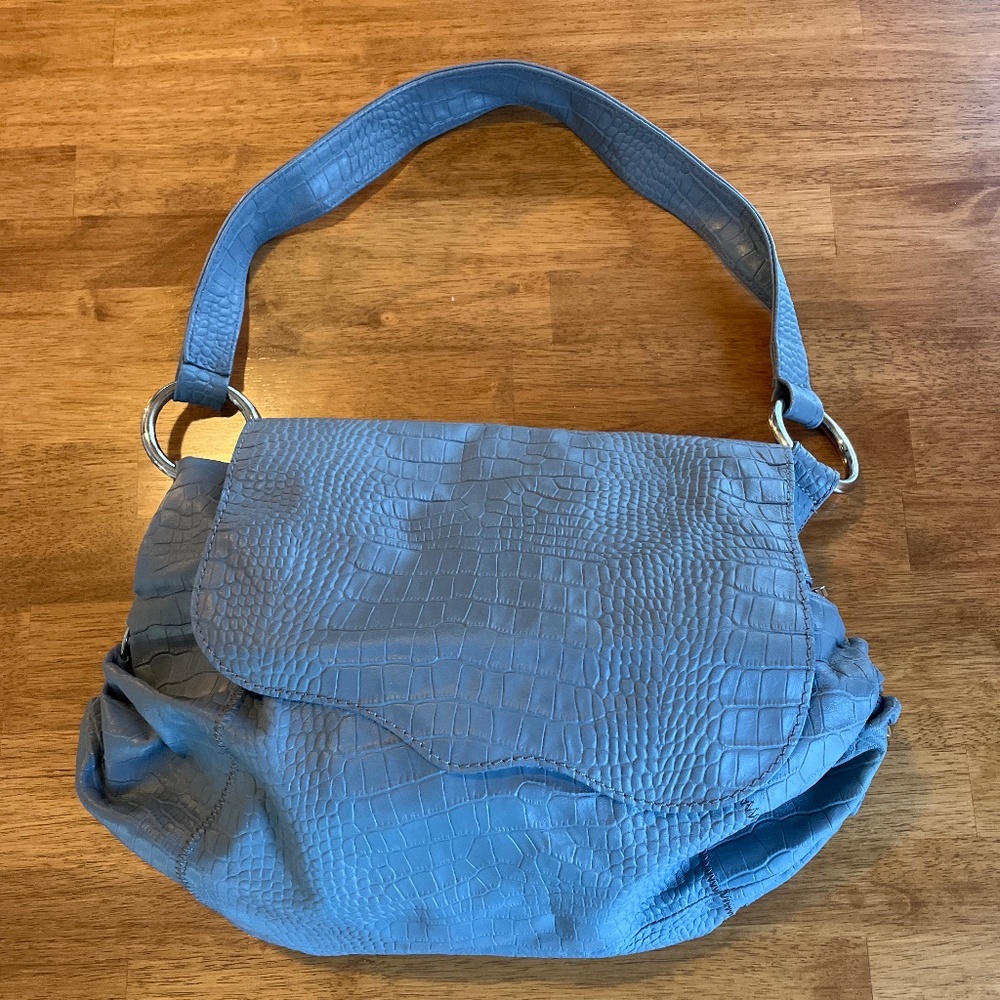 CHI by Falchi embossed leather bag